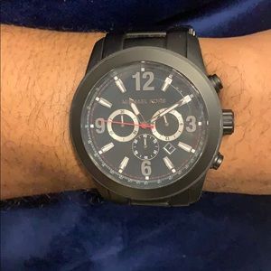 Michael Kors Black Ion-plated Men's Watch MK8196